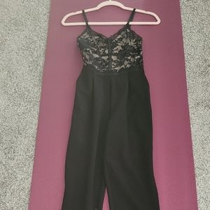 Black Size 0 Express Jumpsuit